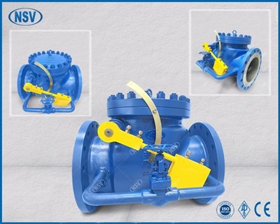 เช็ควาล์วน้ำหนักก้านพร้อมบายพาส